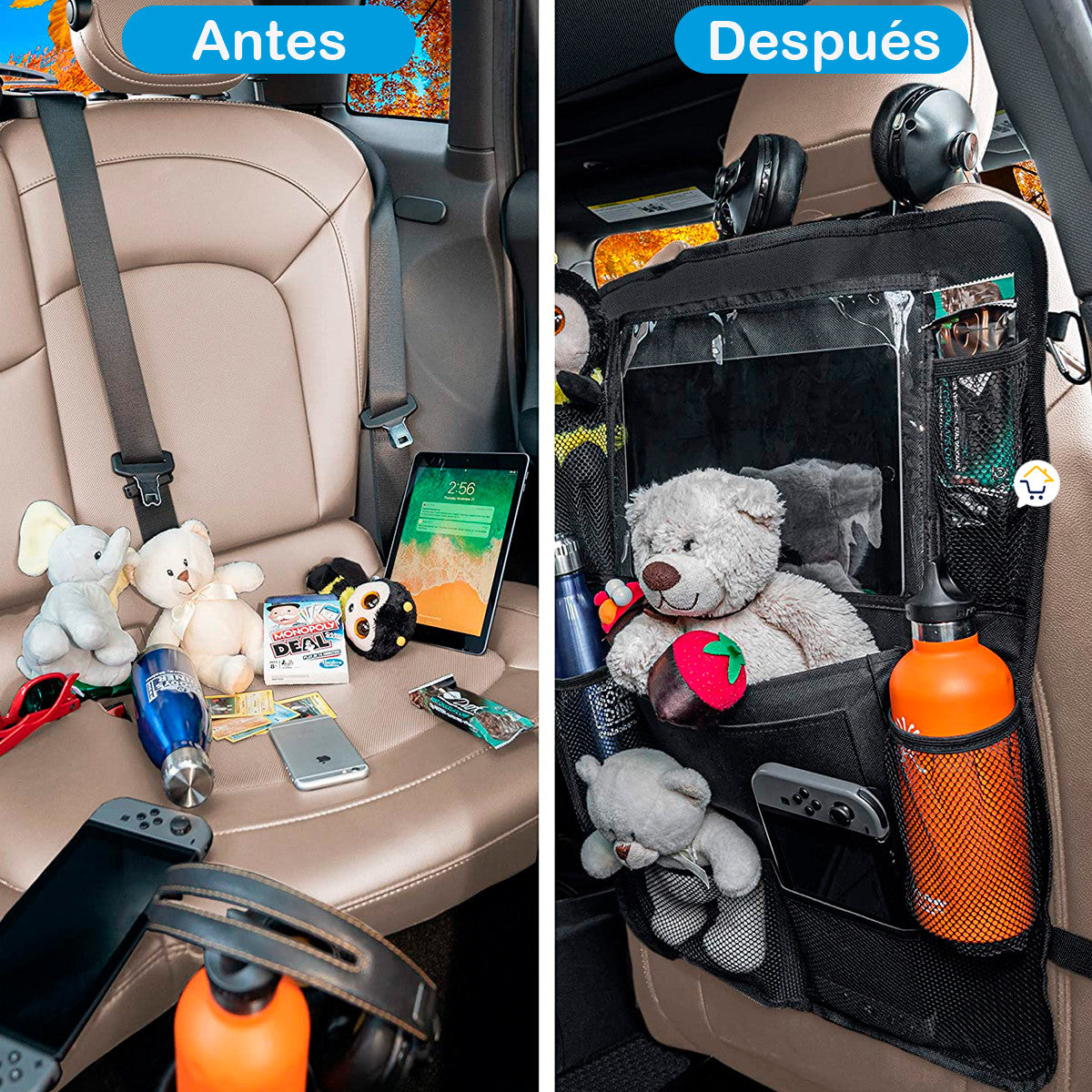 ORGANIZADOR DE ASIENTO TRASERO